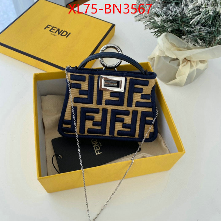 Fendi Bags(4A)-Diagonal-,aaaaa ,ID: BN3567,$: 75USD