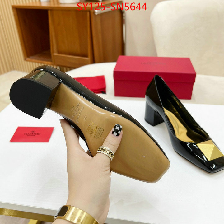 Women Shoes-Valentino,what's the best place to buy replica , ID: SN5644,$: 125USD