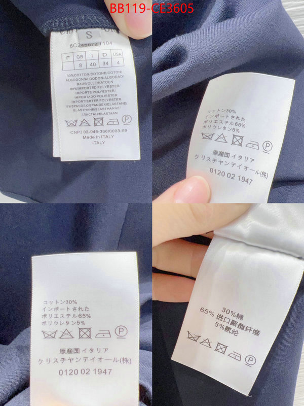 Clothing-Dior,2023 aaaaa replica 1st copy , ID: CE3605,$: 119USD