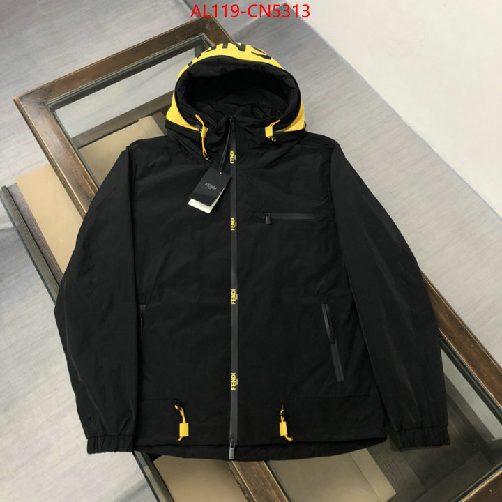 Down jacket Men-Fendi,what best replica sellers , ID: CN5313,$: 119USD