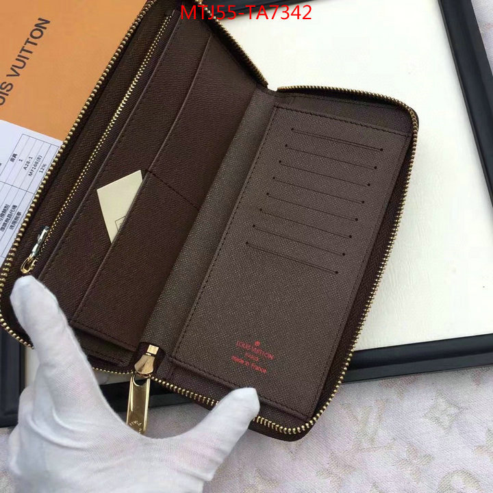 LV Bags(4A)-Wallet,ID: TA7342,$: 55USD