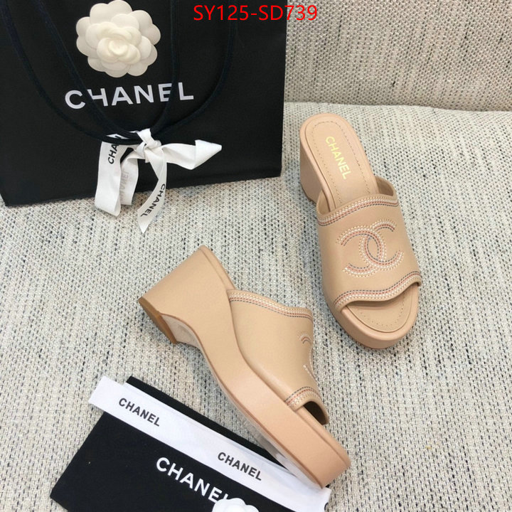 Women Shoes-Chanel,high quality replica designer , ID: SD739,$: 125USD