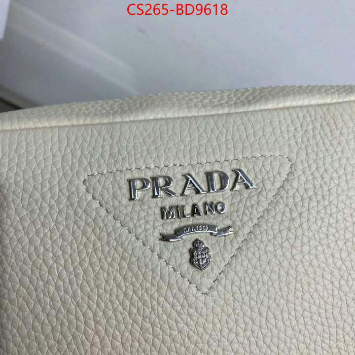 Prada Bags(TOP)-Diagonal-,ID: BD9618,$: 265USD