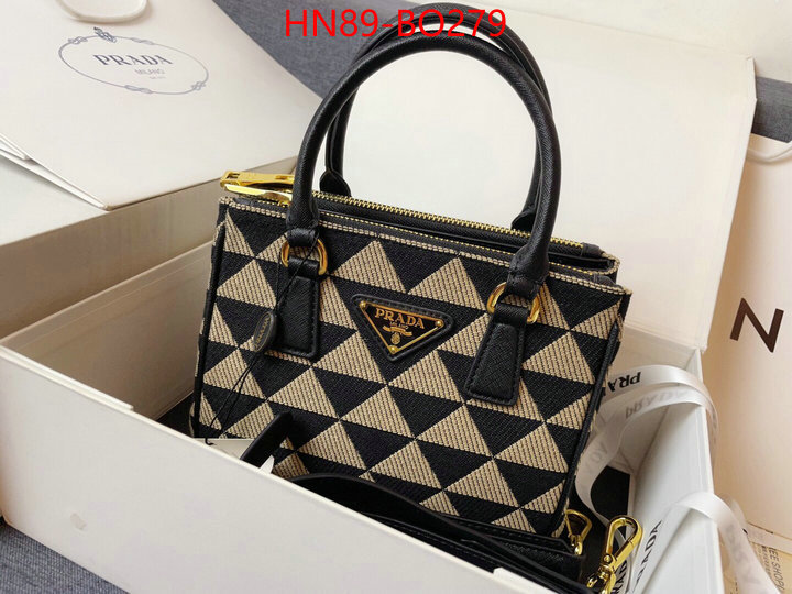 Prada Bags(4A)-Handbag-,wholesale ,ID: BO279,$: 89USD