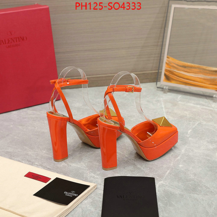 Women Shoes-Valentino,what's the best to buy replica , ID: SO4333,$: 125USD