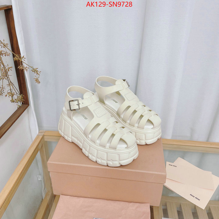 Women Shoes-Miu Miu,mirror quality , ID: SN9728,$: 129USD