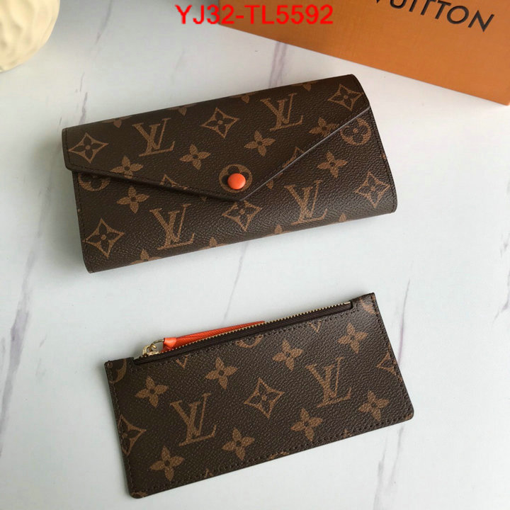 LV Bags(4A)-Wallet,ID: TL5592,$: 32USD