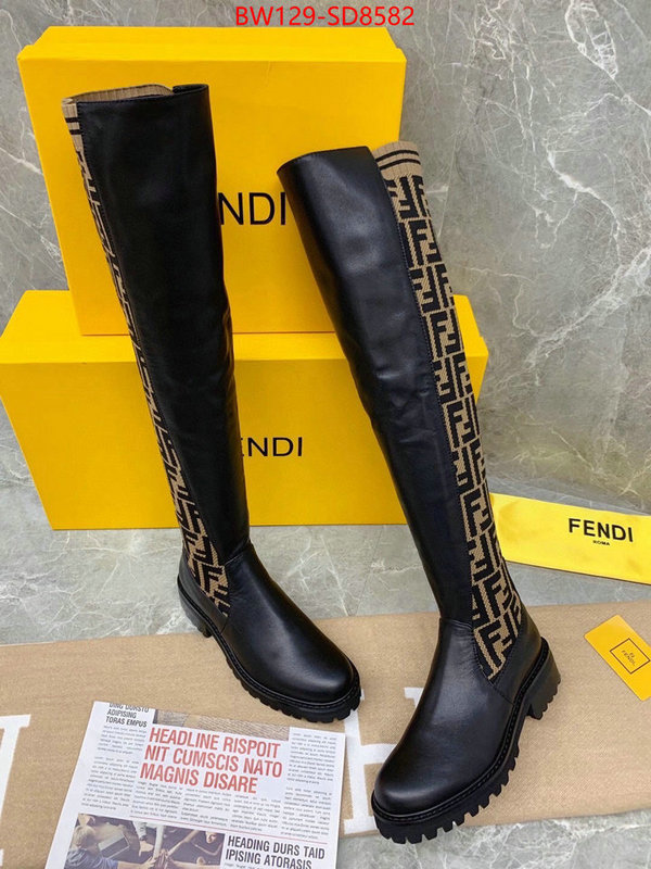 Women Shoes-Fendi,replica , ID: SD8582,$: 129USD