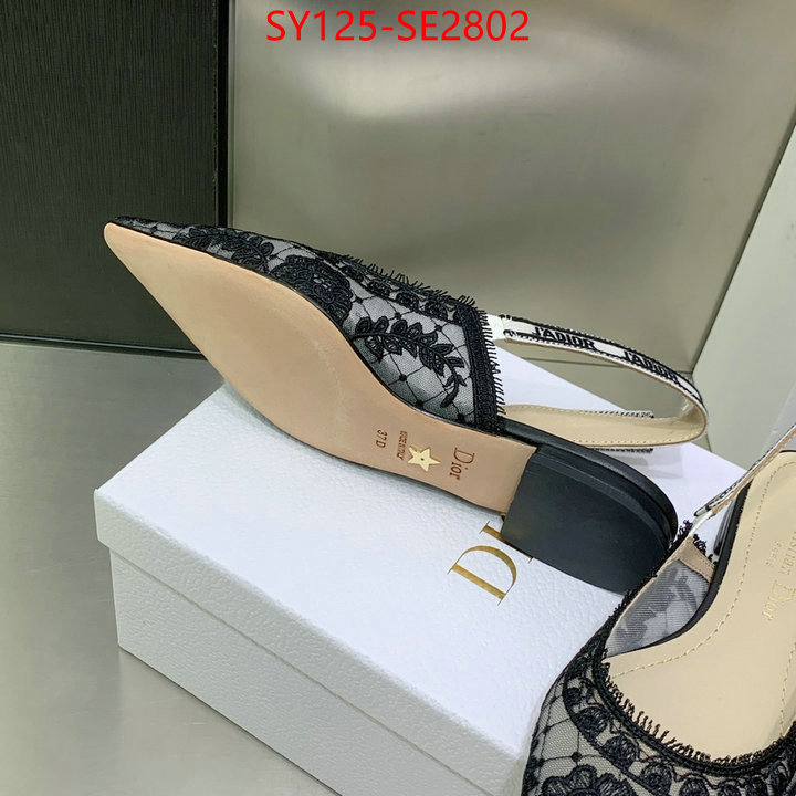 Women Shoes-Dior,replica aaaaa+ designer , ID: SE2802,$: 125USD