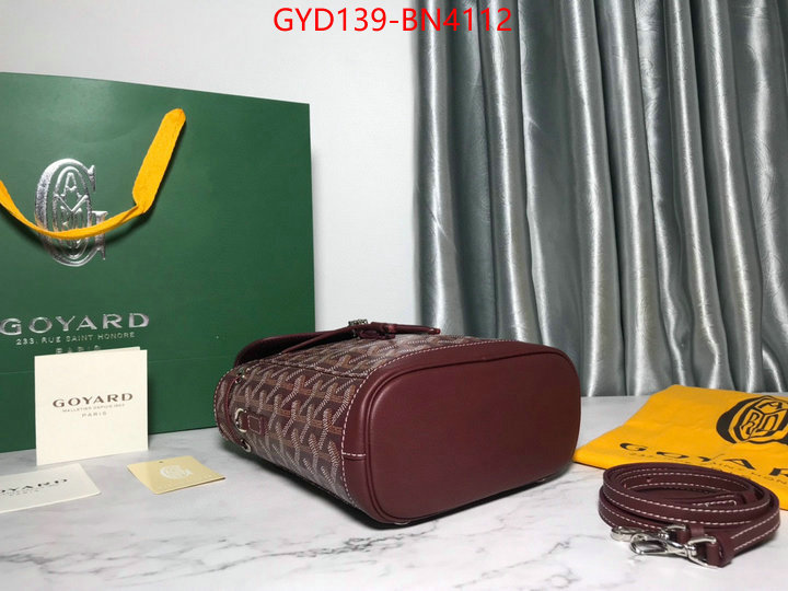 Goyard Bags(4A)-Backpack-,how to start selling replica ,ID: BN4112,$: 139USD