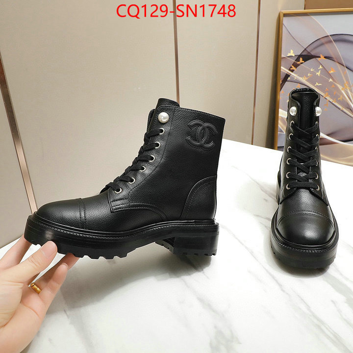 Women Shoes-Chanel,first copy , ID: SN1748,$: 129USD