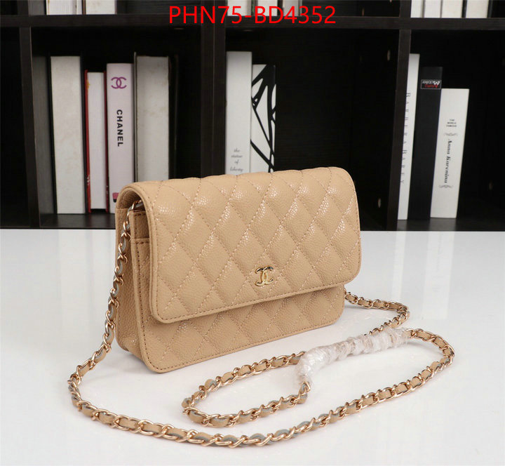 Chanel Bags(4A)-Diagonal-,ID: BD4352,$: 75USD