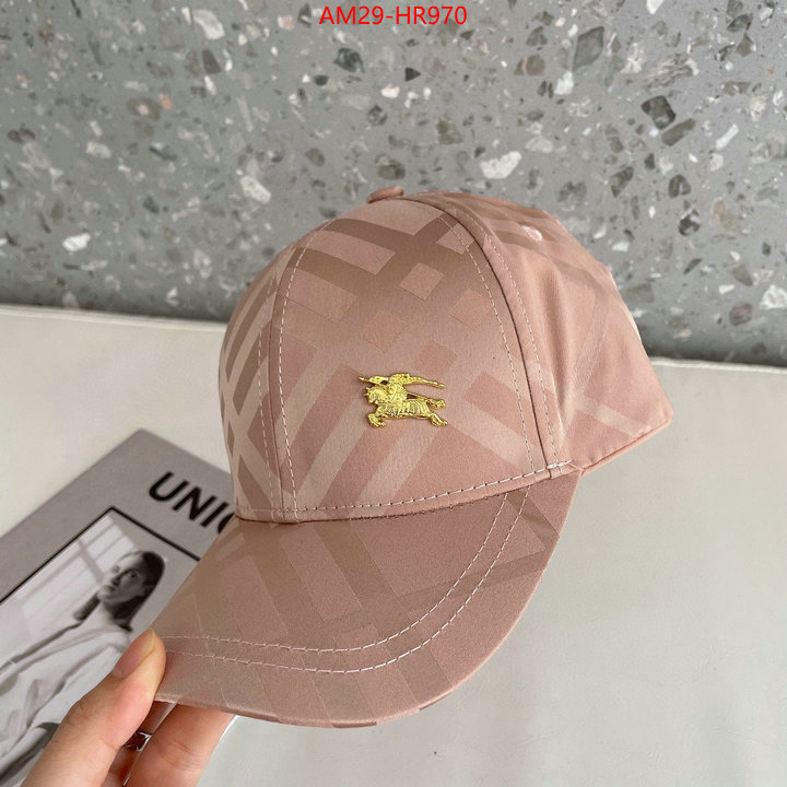 Cap (Hat)-Burberry,online china , ID: HR970,$: 29USD