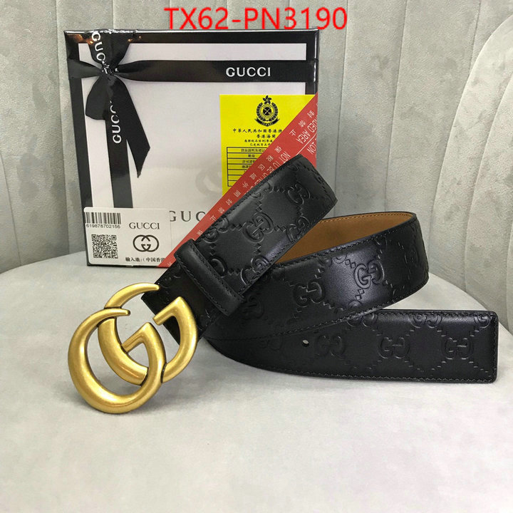 Belts-Gucci,replica sale online , ID: PN3190,$: 62USD