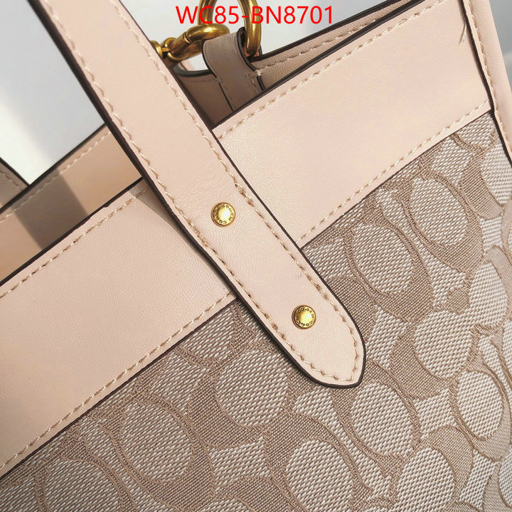 Coach Bags(4A)-Tote-,replica 2023 perfect luxury ,ID: BN8701,$: 85USD