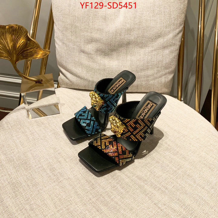 Women Shoes-Fendi,brand designer replica , ID: SD5451,$: 129USD