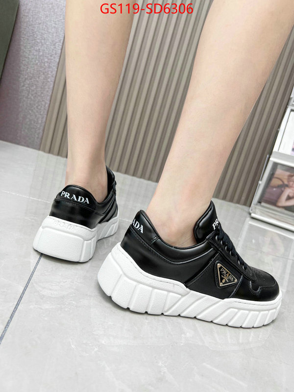 Women Shoes-Prada,wholesale imitation designer replicas , ID: SD6306,$: 119USD