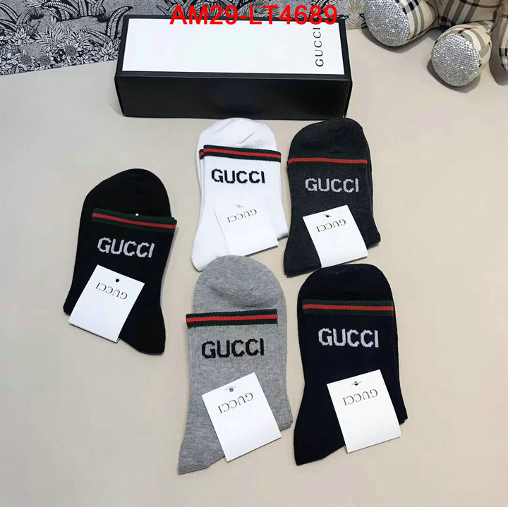 Sock-Gucci,for sale online , ID: LT4689,$: 29USD