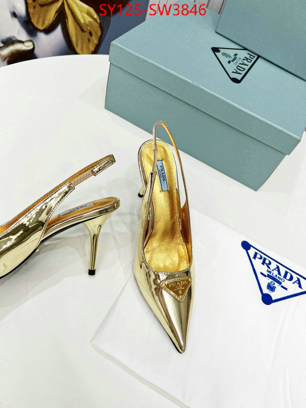 Women Shoes-Prada,high quality replica , ID: SW3846,$: 125USD