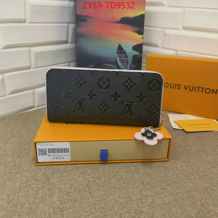 LV Bags(4A)-Wallet,top grade ,ID: TD9532,$: 59USD