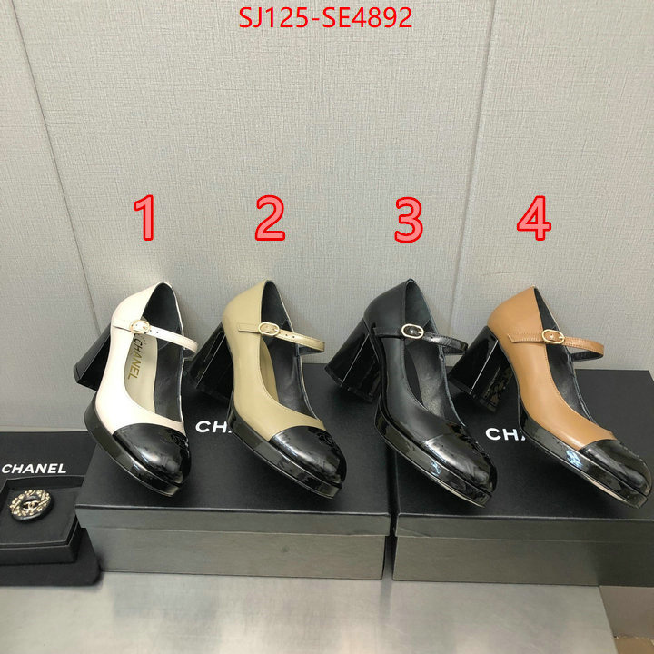 Women Shoes-Chanel,replica every designer , ID: SE4892,$: 125USD