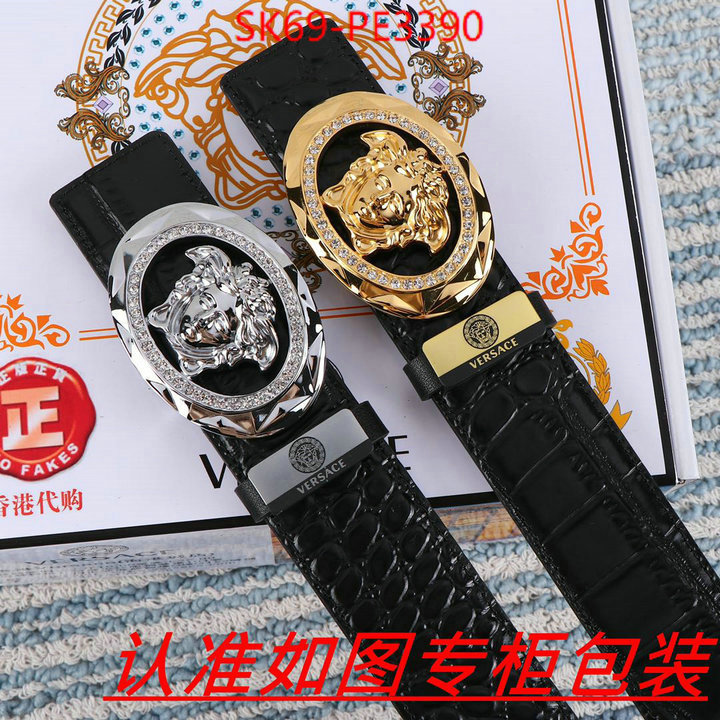 Belts-Versace,what's the best place to buy replica , ID: PE3390,$: 69USD