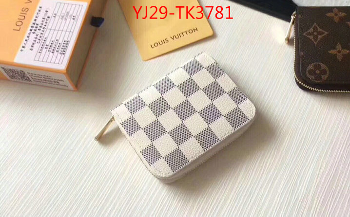 LV Bags(4A)-Wallet,ID: TK3781,$:29USD