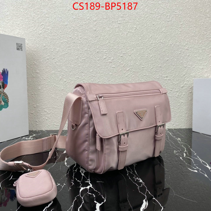 Prada Bags(TOP)-Diagonal-,ID: BP5187,$: 189USD