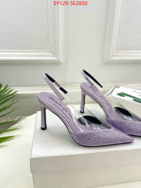 Women Shoes-Sergio Rossi,top sale ,luxury fashion replica designers , ID: SE2850,$: 129USD