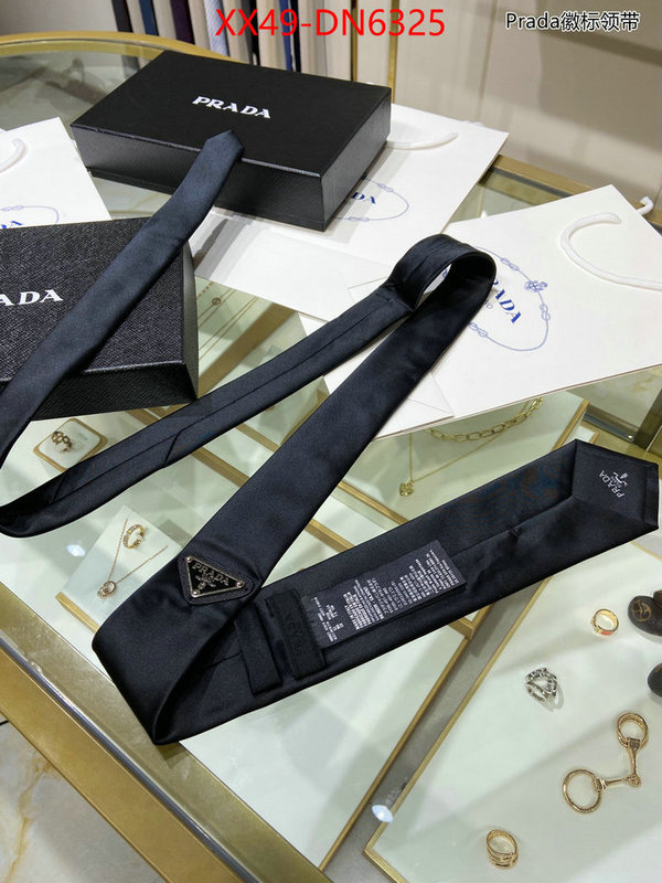 Ties-Prada,aaaaa+ replica designer , ID: DN6325,$: 49USD