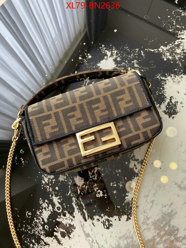 Fendi Bags(4A)-Baguette-,where can i buy the best 1:1 original ,ID: BN2636,$: 79USD