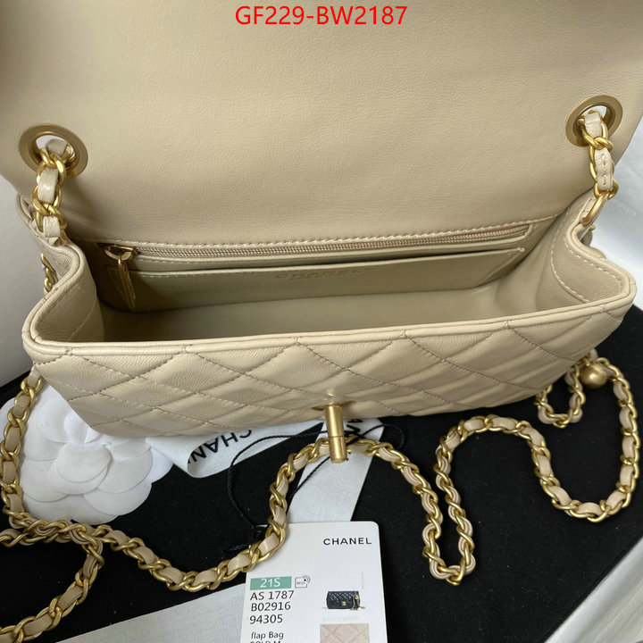 Chanel Bags(TOP)-Diagonal-,ID: BW2187,$: 229USD
