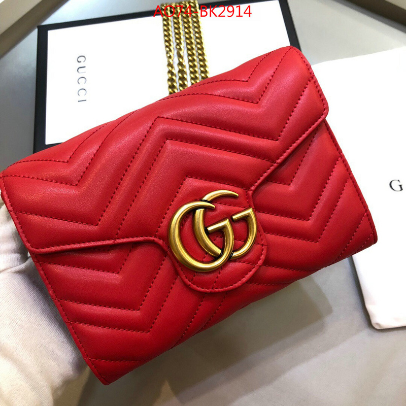 Gucci Bags(4A)-Wallet-,ID: BK2914,$:74USD