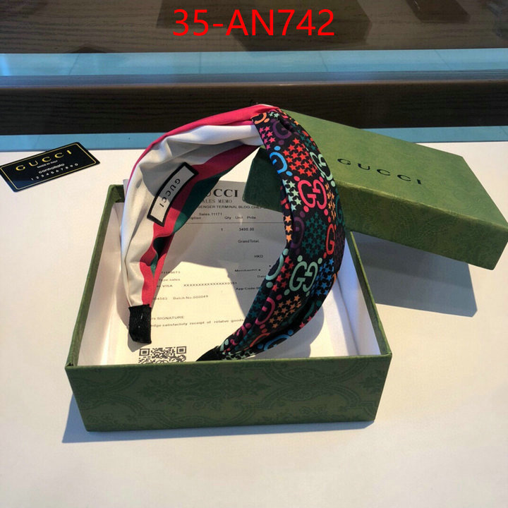 Hair band-Gucci,fashion designer , ID：AN742,$: 35USD