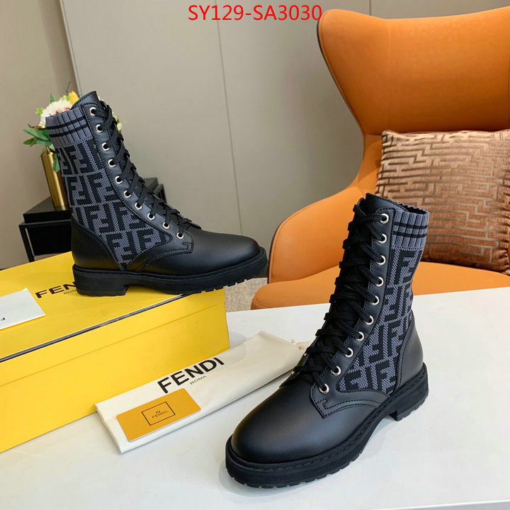 Women Shoes-Fendi,best replica quality , ID:SA3030,$: 129USD