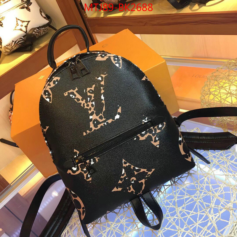 LV Bags(4A)-Backpack-,ID: BK2688,$:99USD