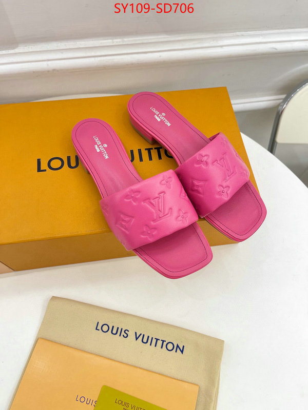 Women Shoes-LV,mirror copy luxury , ID: SD706,$: 109USD