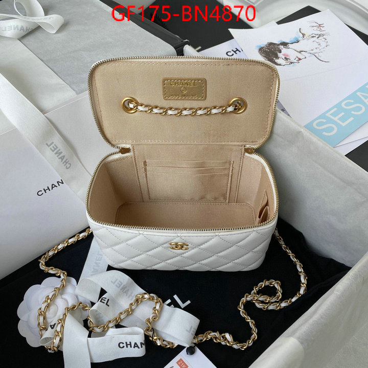 Chanel Bags(TOP)-Vanity,ID: BN4870,$: 175USD