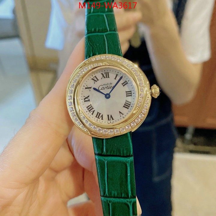 Watch(4A)-Cartier,the best designer ,ID: WA3617,$: 149USD