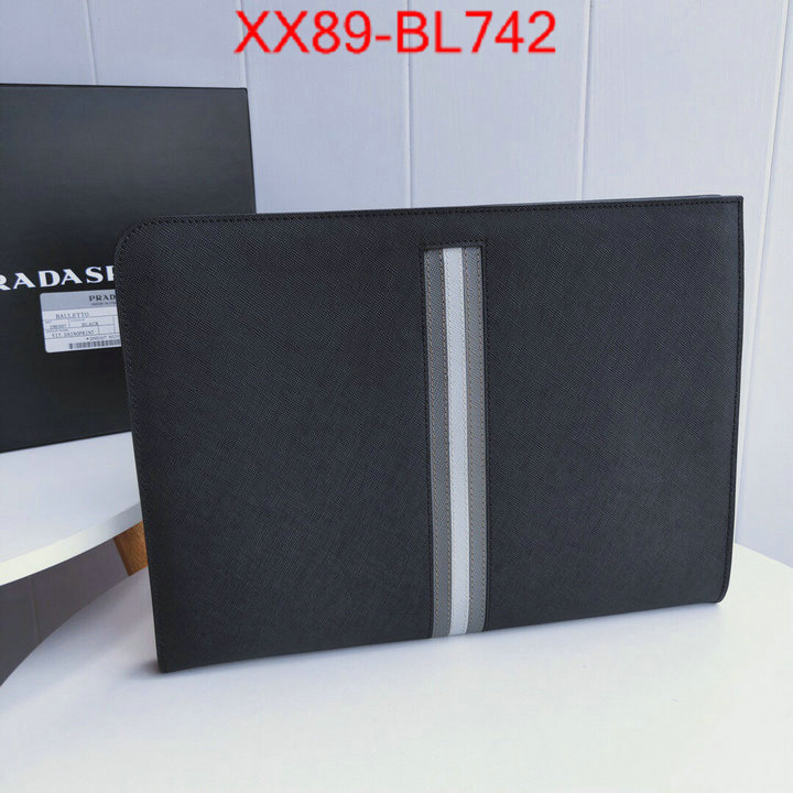 Prada Bags(TOP)-Clutch-,ID: BL742,$:89USD