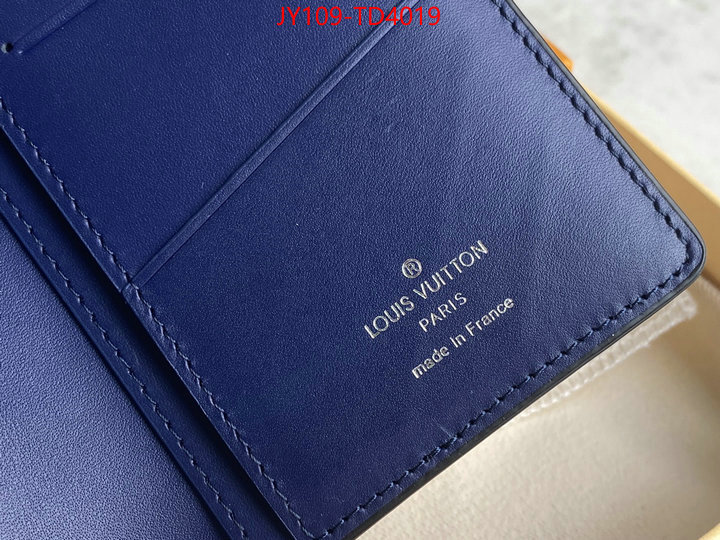 LV Bags(TOP)-Wallet,ID: TD4019,$: 109USD