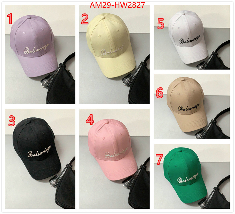 Cap (Hat)-Balenciaga,where can you buy a replica , ID: HW2827,$: 29USD