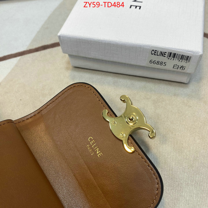 CELINE Bags(4A)-Wallet,1:1 replica ,ID: TD484,$: 59USD