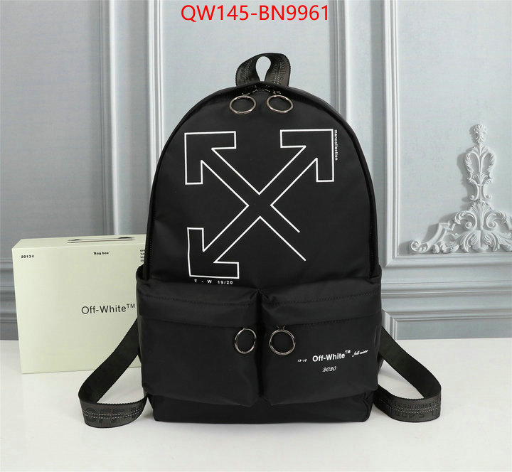 Off-White Bags ( TOP )-Backpack-,cheap high quality replica ,ID: BN9961,$: 145USD