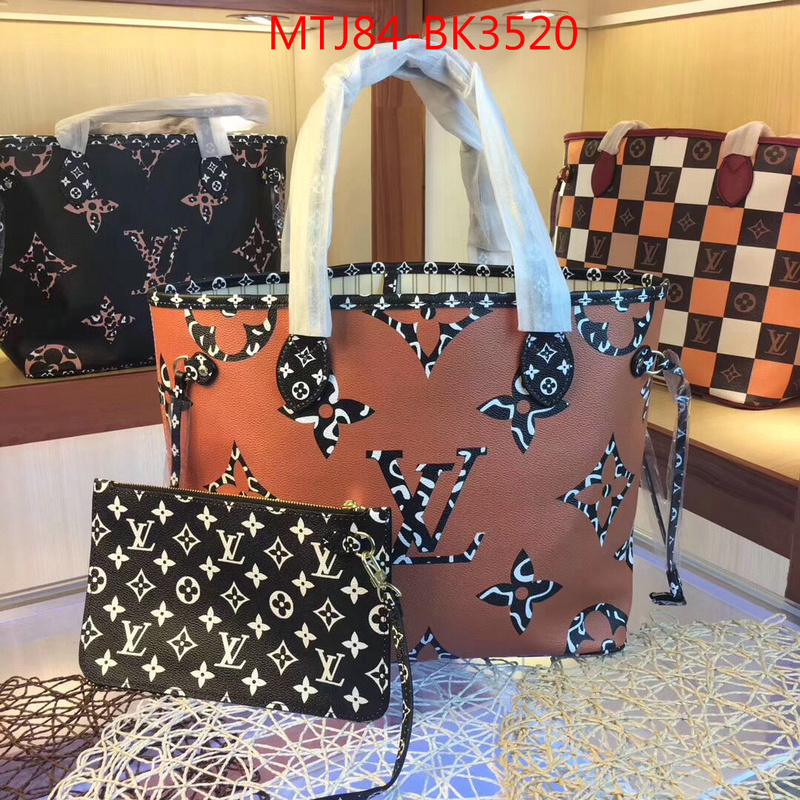 LV Bags(4A)-Neverfull-,good ,ID: BK3520,$:84USD