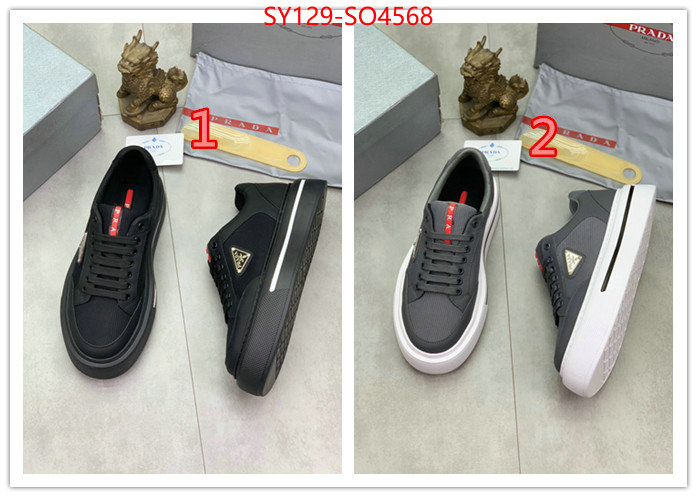 Men Shoes-Prada,best replica quality , ID: SO4568,$: 129USD