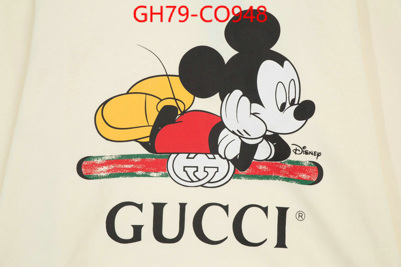 Clothing-Gucci,online sales , ID: CO948,$: 79USD