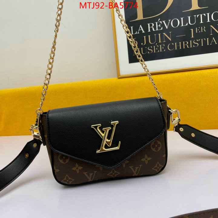 LV Bags(4A)-Pochette MTis Bag-Twist-,ID: BA5774,$: 92USD