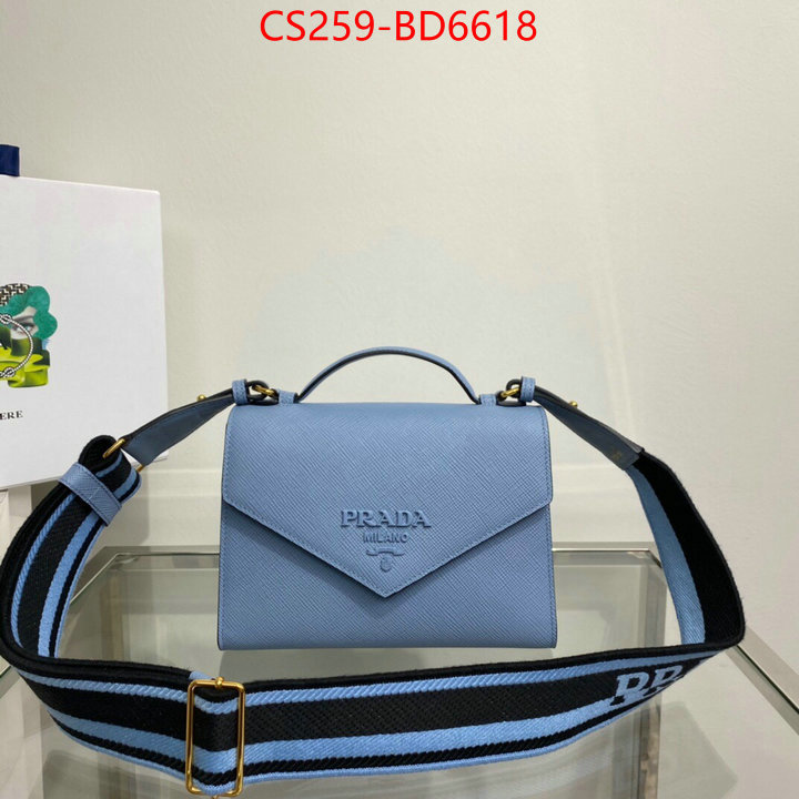 Prada Bags(TOP)-Diagonal-,ID: BD6618,$: 259USD