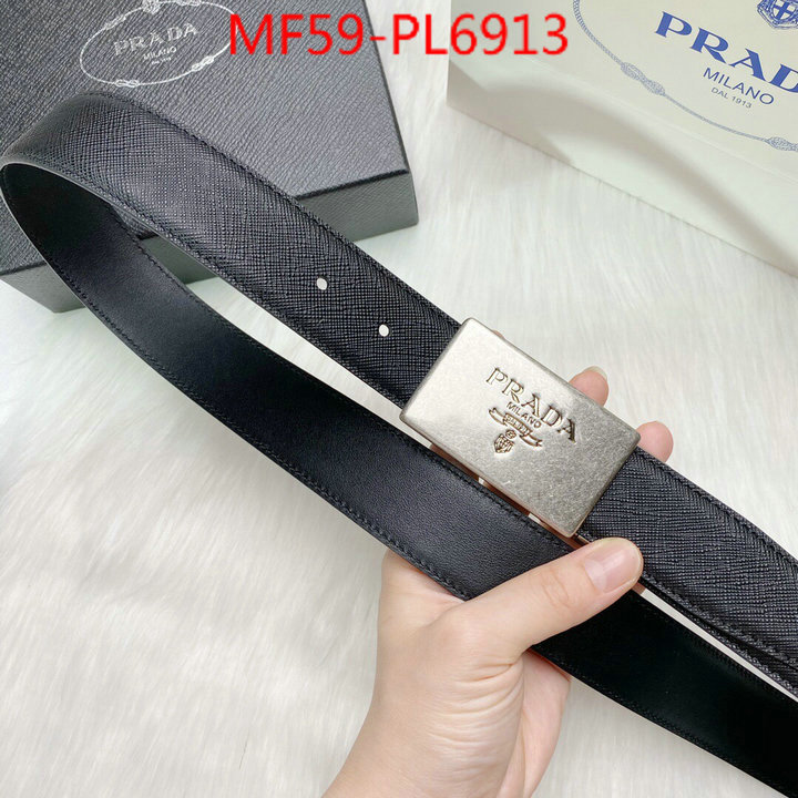 Belts-Prada,the most popular , ID: PL6913,$: 59USD